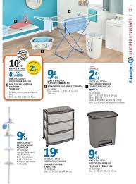 La petite planche à repasser se replie jusqu'à devenir plate et peut être accrochée lorsqu'elle n'est pas utilisée. E Leclerc Catalogue Actuel 18 08 29 08 2020 33 Catalogue 24 Com