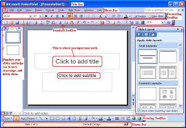 Working With Microsoft Office Powerpoint 2003 Powerpoint Microsoft Office Microsoft
