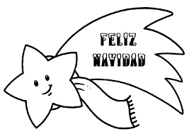 Estrella Fugaz Para Colorear