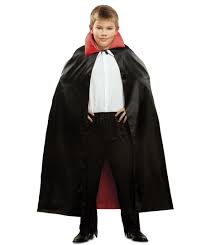 Capa Para Disfraz De Vampiro Nino Halloween