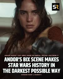 One Bix scene from Andor season 2, episode 3, is the darkest thing I've  seen in Star Wars. Read more. 👇
