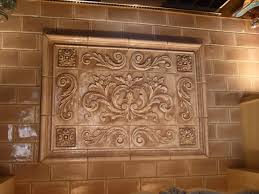Decorative Accent Tiles Installed In Ceramic Kitchen Backsplash Andersen Ceramics Metallic Backsplash Backsplash Marble Backsplash