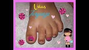 Painted toenails ongles, uñas manos y pies, uñas perfectas, uñas de leopardo,. Decoracion De Unas Mariquita Para Ninas Nail Decoration For Girls Youtube