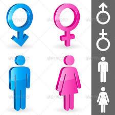 Gender Symbols Human Icon Symbols Gender