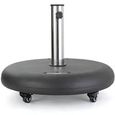 Shademobile outdoor umbrella stand w/ easy rolling base. Wheels Patio Umbrella Stands Bases You Ll Love In 2021 Wayfair