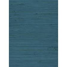 Simple plain metallic grasscloth textured wallpaper dinning room bedroom background wall paper blue,green,beige. Jute Grasscloth Wallpaper In Blue From The Natural Resource Collection Burke Decor