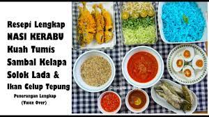 Tumbuk serai hingga hancur dan masukkan bawang merah. Cara Buat Nasi Kerabu Mudah Dan Sedap Resepi Nasi Kerabu Tumis Nasi Kerabu Kelantan Lina Pg Youtube