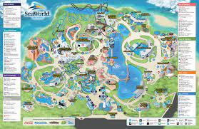 Directions To Seaworld From My Location Seaworld - Park Information And Guide Map For Seaworld Orlando