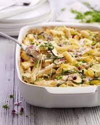 Chicken Pasta Tray Bake Aldi Uk Baked Chicken Pasta Recipes Aldi Recipes Tray Bakes