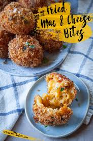 Whisk in the flour and mustard over moderate heat for 2 minutes. Fried Mac And Cheese Bites Fried Mac And Cheese Balls Eat The Love