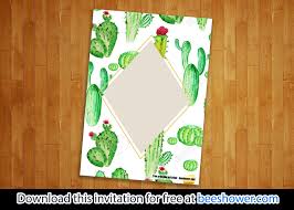 Book an online planning appointment. Free Printable Cactus Baby Shower Invitations Free Printable Baby Shower Invitations Templates