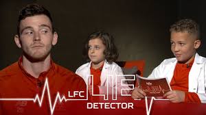 Find the latest andy robertson news, stats, transfer rumours, photos, titles, clubs, goals scored this season and more. Home Alone Pyjamas And Singing Sweet Caroline Andy Robertson Takes The Kop Kids Lie Detector Test