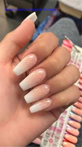 Vertical gradient nail designs for coffin nails. 20 Great Ideas How To Make Acrylic Nails By Yourself 1 Ombre Nails Glitter Pink Ombre Nails Coffin Nails Ombre