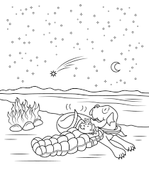 Henry And Mudge And The Starry Night Coloring Page Coloring Pages Starry Night Free Printable Coloring Pages