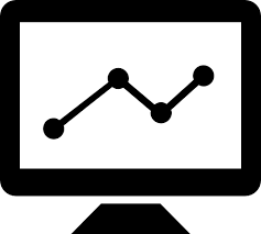 Graph Line Screen Free Vector Icons Designed By Freepik Website Design Services Business Icon Apple Logo Design