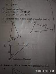 Maybe you would like to learn more about one of these? Tentukan Nilai X Pada Gambar Gambar Berikut Brainly Co Id