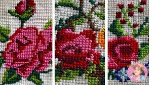 Muestras De Ramos De Rosas Para Almohadones En Punto De Cruz 714 Youtube This item is unavailable | etsy. muestras de ramos de rosas para almohadones en punto de cruz 714
