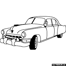 Press the left uor right vor slide finger left/right across the screen to access the pages. Cadillac Coloring Pages Coloring Home