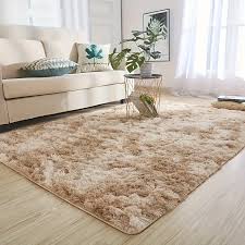 Amazon.Com: Area Rug Living Room Carpet: 8X10 Large Moroccan Soft Fluffy  Geometric Washable Bedroom Rugs Dining Room Home Office Nursery Low Pile  Decor Under Kitchen Table Light Brown/Ivory : Home & Kitchen