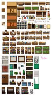 Pixanna Interior Tiles Pixel Art Games Rpg Maker Vx Game Design