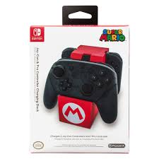 The pro controller's is decent, but still nothing compared to the one of the wii u's pro controller. Super Mario Bros Joy Con And Pro Controller Charging Dock For Nintendo Switch Nintendo Switch Gamestop