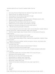Maybe you would like to learn more about one of these? 10 Soal Essay Dan Jawaban Tentang Sistem Ekskresi Pada Manusia