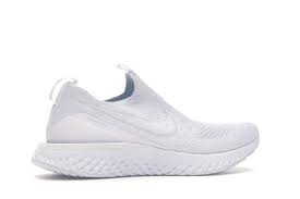 It provides a soft yet responsive ride mile after mile. Nike Epic Phantom React Flyknit White Pure Platinum W Bv0415 100