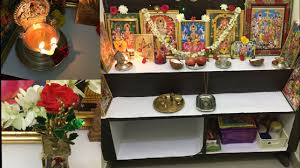 This a unique style used in kholapur mahalakshmi temple maharashtra. Sravana Sukravaram Pooja Room Decoration Pooja Room Organisation Diwali Laxmi Puja Youtube