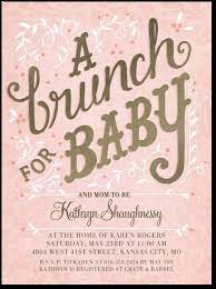 A Brunch For Baby Invitation Baby Shower Invitations Baby Shower Fun Baby Shower