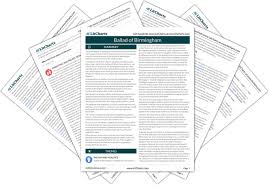 The mother turned 'round for a soap off the rack. Ballad Of Birmingham Poem Summary And Analysis Litcharts