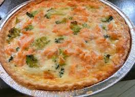 Quiche Au Saumon Frais Et Brocoli Ww Plat Et Recette Quiche Au Saumon Frais Quiche Saumon Recette Quiche