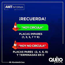 Keiko fujimori 52,90% y pedro castillo 47,09%, con el 42% de. Metro De Quito Recuerda Que Hoy No Circula Aplica Para Facebook
