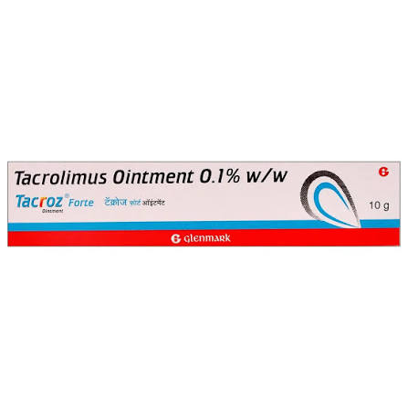 Buy Tacroz Forte Ointment online | Uses, Side Effects, Price and substitutes | Apollo Pharmacy