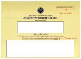 Berikut beberapa gambaran perihal nomor (seri) ijazah dan tahun lulusnya. Cara Melihat Letak Nomor Ijazah Sma D3 S1 Terlengkap Salamadian