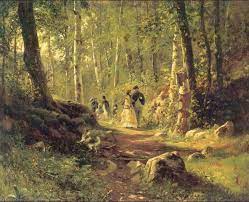 Reproduções De Arte Caminhe em uma floresta, 1869 por Ivan Ivanovich  Shishkin (1832-1898, Russia) |