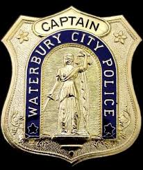 Waterbury Pd Ct Police Badge Police Officer Badge Police
