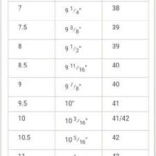 healthy feet com european shoe size chart