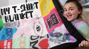 Keep the top pin on the top. Diy T Shirt Blanket Youtube