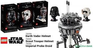 Purist customs are fine any day. Lego Star Wars Adds 75304 Darth Vader 75305 Scout Trooper And 750306 Imperial Probe Droid For Spring 2021 News The Brothers Brick The Brothers Brick