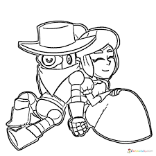 Use him strategically to damage… Ausmalbilder Piper Drucken Sie Character Brawl Stars