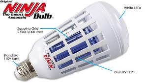 Ninja Bulb 2 In 1 Led Light Bulb Bug Zapper At Menards