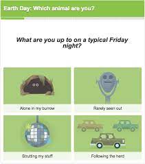 Earth day quiz for students is one of the best ways to engage your kids in an informative earth day activity by asking them good and stimulating earth day quiz questions for students because this will. Google Earth Day Logo Takes You To The Earth Day Animal Quiz