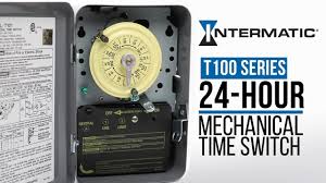 I had a construction crew at my house, and it appears they cut 1 of the 5 wires before pouring new concrete on top. Intermatic T100 Series Mechanical Time Switches Deliver Long Lasting Value Youtube