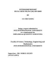 Aic exhibitions sdn bhd petaling jaya, malaysia 3 events. Featured Projects Doc Internship Report Peck Chew Piling M Sdn Bhd By Lo Zhi Xiang Being A Report Submitted To Inti International University As A Course Hero