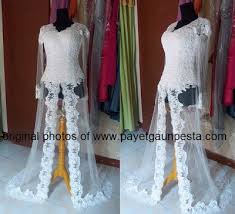 Check spelling or type a new query. Kebaya Modern Pernikahan Gereja Kebaya Pemberkatan Putih Gading Verakebaya Gaun Perkawinan Renda Kebaya Gaun Prom