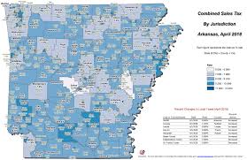 Arkansas Sales And Use Tax Rates April 2018 Arkansas Gis