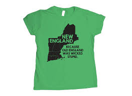 New England Because Old England Was Wicked Stupid T Shirt Snorgtees