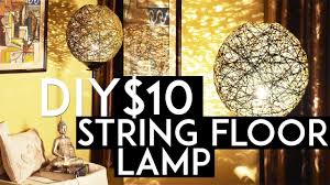 Floor lamp shades are easy to replace. Diy String Pendant Lamp How To Make Lampshade 10 Floor Lamp Ronak Baliyane Youtube