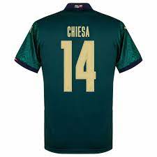 Entdecke alle neuen trikots von federico chiesa. Puma Italien Renaissance 3 Chiesa 14 Trikot 2019 2020 Offizielle Beflockung