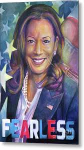 Vice President Kamala Harris Metal Print by Michael Volpicelli